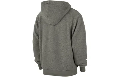Nike Nba Team 31 Standard Issue Hoodie 'dark Stucco' In Gray