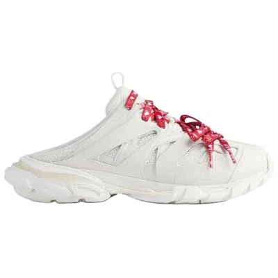 Balenciaga (wmns)  Track Mules 'white Red' In Multi