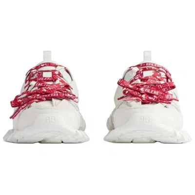 Balenciaga (wmns)  Track Mules 'white Red' In Multi