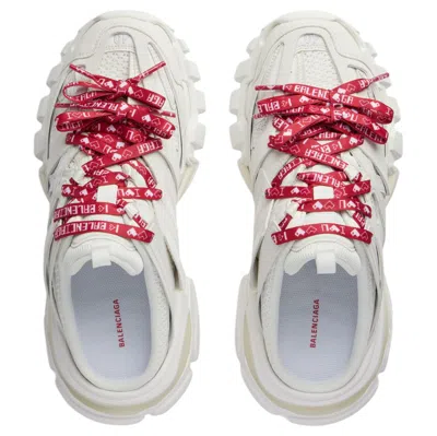 Balenciaga (wmns)  Track Mules 'white Red' In Multi