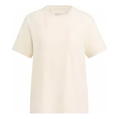Adidas Originals (wmns) Adidas Neo Util T-shirts 'white' In Neutral