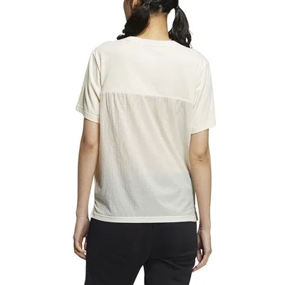 Adidas Originals (wmns) Adidas Neo Util T-shirts 'white' In Neutral