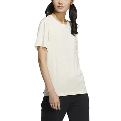 Adidas Originals (wmns) Adidas Neo Util T-shirts 'white' In Neutral