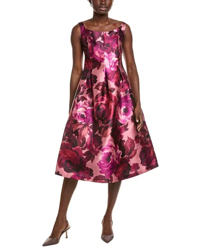 Julia Jordan Midi Dress In Pink