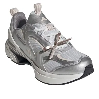 Adidas Originals (wmns) Adidas Swanner 'crystal White Silver Metallic' In Multi