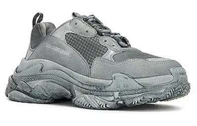 Balenciaga Triple S Sneaker 'dyed Grey' In Gray