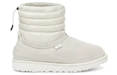 Ugg X Stampd Tech Tasman Snow Boot Grey In White
