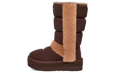 Ugg (wmns)  Classic Chillapeak Tall Boot 'burnt Cedar' In Brown