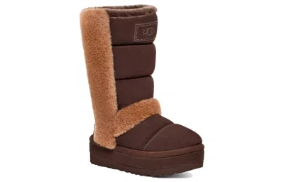 Ugg (wmns)  Classic Chillapeak Tall Boot 'burnt Cedar' In Brown