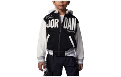 Air Jordan (gs)  Logo Jacket 'black' In Multi