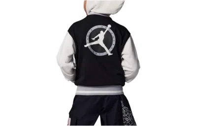 Air Jordan (gs)  Logo Jacket 'black' In Multi