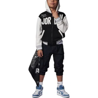 Air Jordan (gs)  Logo Jacket 'black' In Multi