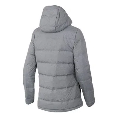 Adidas Originals (wmns) Adidas Sportswear Helionic Mel Hooded Jacket 'grey' In Gray
