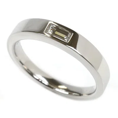 Pre-owned Harry Winston Platinum 950 Band Ring () In Multi