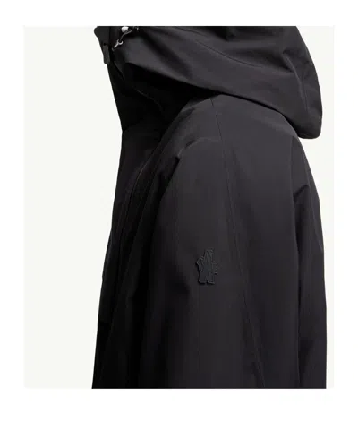 Moncler Staz Hooded Gore-tex Ski Jacket In Black