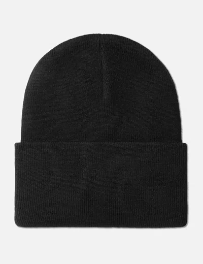 Carhartt Midnight Blue Acrylic Watch Hat In Black