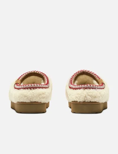 Ugg Tasman Maxi Curly 1158356-nat Slippers Womens Beige Sheepskin Slip On Gug183 In Neutral