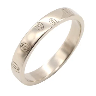 Pre-owned Cartier White Gold White Gold (18k) Band Ring ()