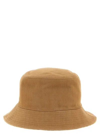 Fendi Ff-pattern Reversible Bucket Hat In Brown