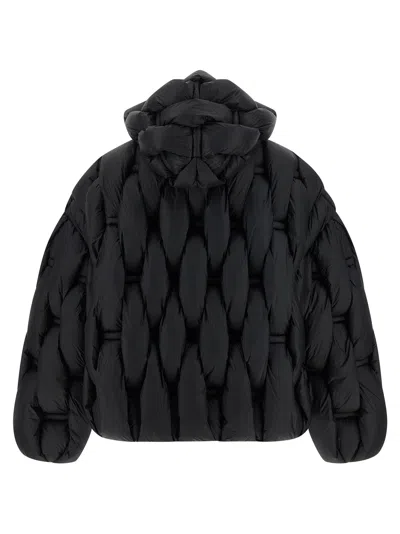 Raxxy 3d Down Jacket Puffer Jackets Black In Black