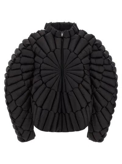 Raxxy 3d Down Jacket Puffer Jackets Black In Black