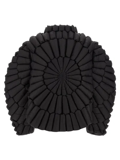 Raxxy 3d Down Jacket Puffer Jackets Black In Black