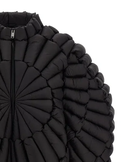 Raxxy 3d Down Jacket Puffer Jackets Black In Black