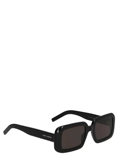 Saint Laurent 534 Sunrise Sunglasses In Black