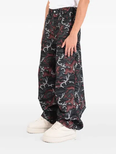 LEGGENDA 图案长裤