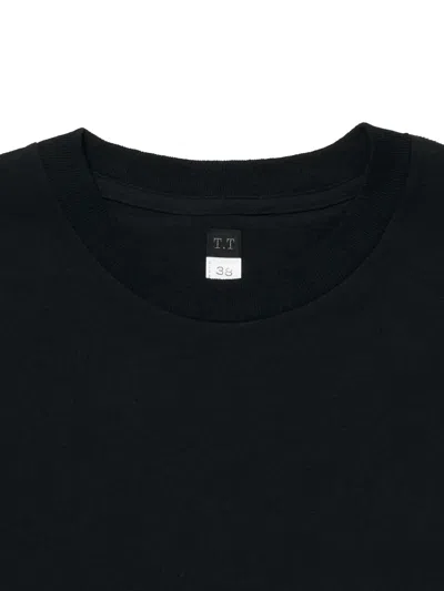 Taiga Takahashi Lot. 617 Crew-neck T-shirt In Black
