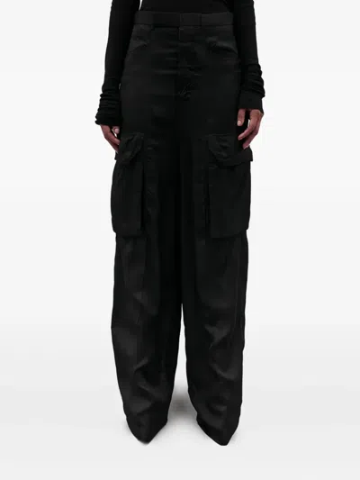 Rick Owens Firbanks Trousers In Blue