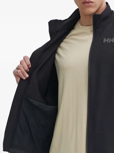 Helly Hansen Zip-fastening Performance Jacket In Black