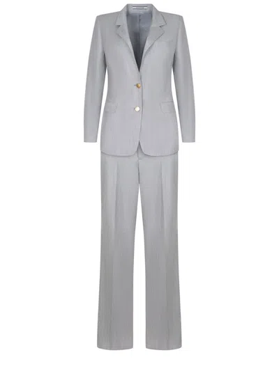 Tagliatore Dresses In Gray