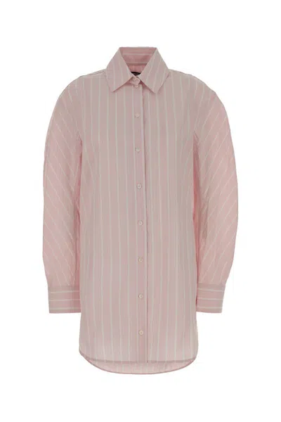 Jacquemus La Robe Chemise Ovalo In Pink