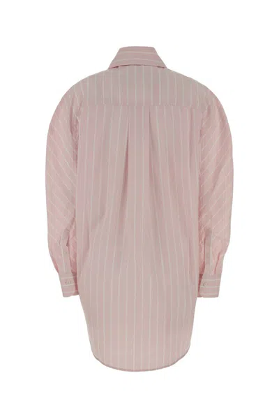 Jacquemus La Robe Chemise Ovalo In Pink