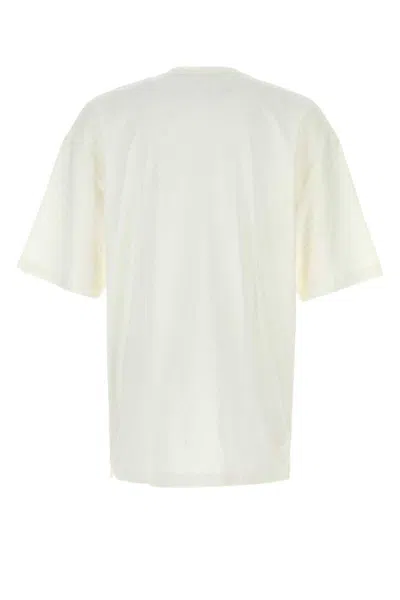 Lemaire Oversized Cotton T-shirt Chest Pocket In White