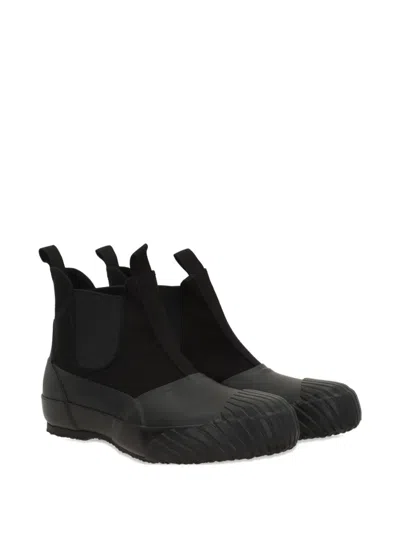 Moonstar Pull-tab Boots In Black