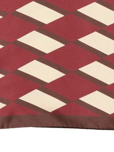 Coccinelle Viscose And Wool Scarf In Multi