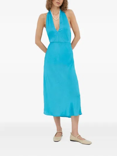 Herskind Halter-neck Top In Blue
