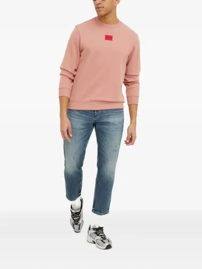 Hugo Boss Faded Jeans In Blue