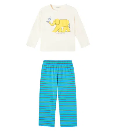 Bobo Choses Printed Cotton Pajamas In Multi