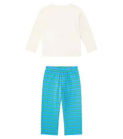 Bobo Choses Printed Cotton Pajamas In Multi