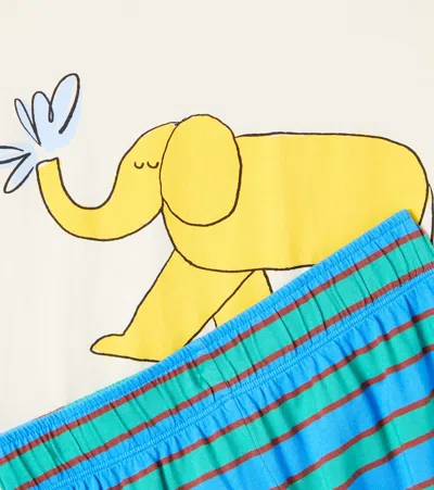 Bobo Choses Printed Cotton Pajamas In Multi