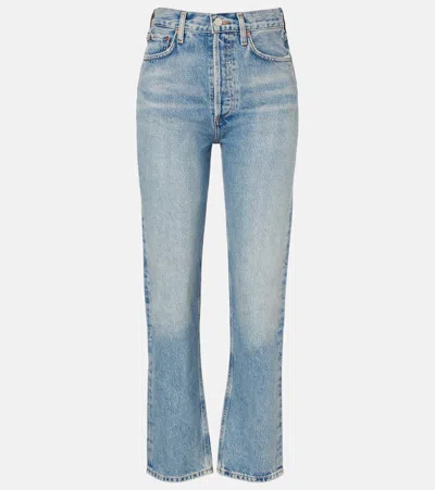 Agolde Denim 90 S Pinch Jeans In Blue