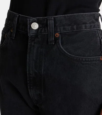 LEENA中腰喇叭牛仔裤