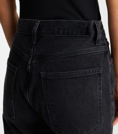 LEENA中腰喇叭牛仔裤