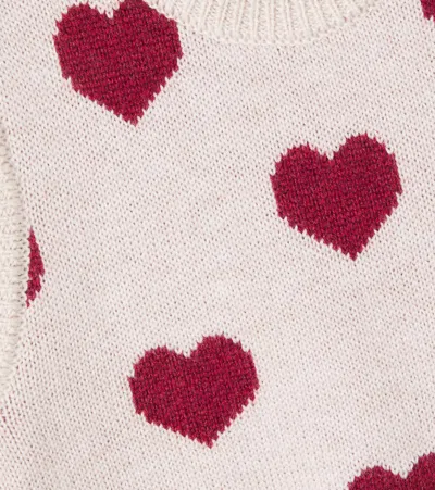 GABY提花羊毛毛衣背心