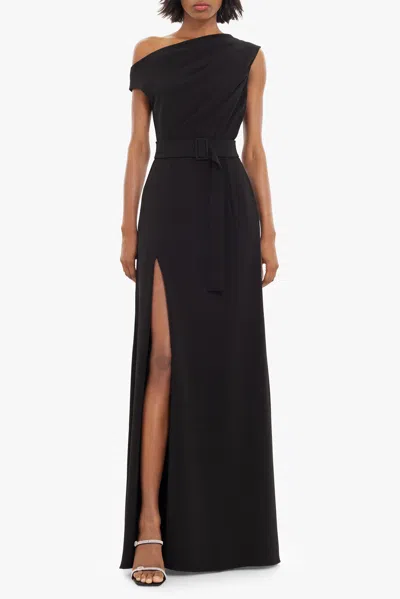 Black Halo Caprina One-shoulder A-line Gown