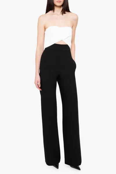 Black Halo Jada Color Block Jumpsuit In Multi