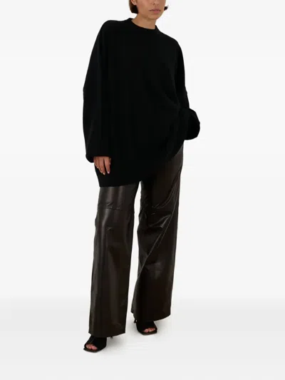 Enes Drawstring Irene Trousers In Black